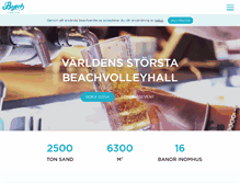 Tablet Screenshot of beachcenter.se